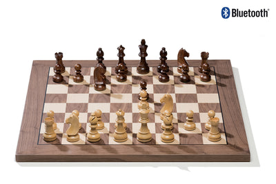 DGT e-Board Bluetooth Walnut Chess Set