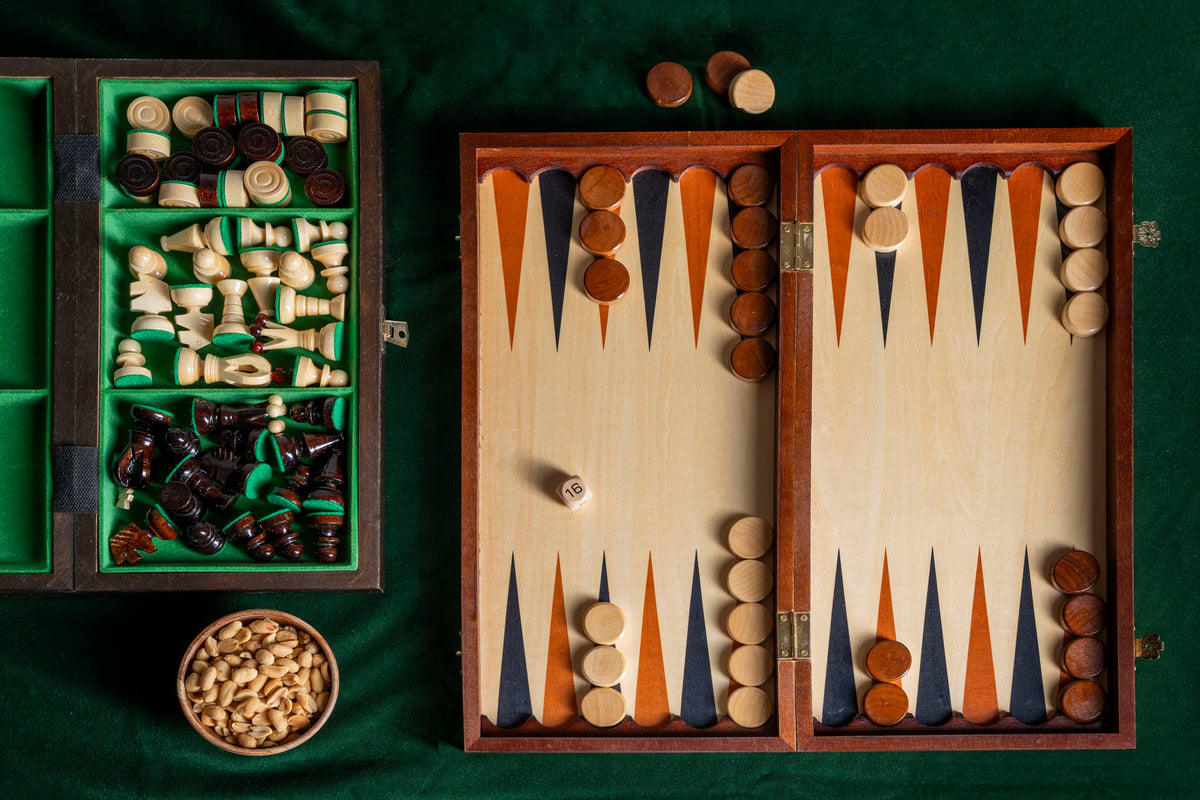 Large Backgammon Set