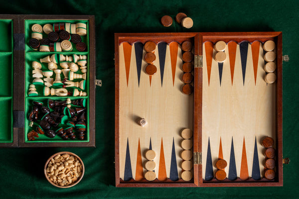 Large Backgammon Set