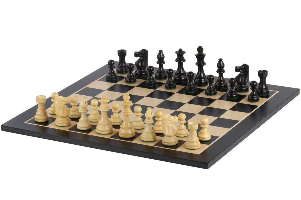 French Staunton Ebonised Set