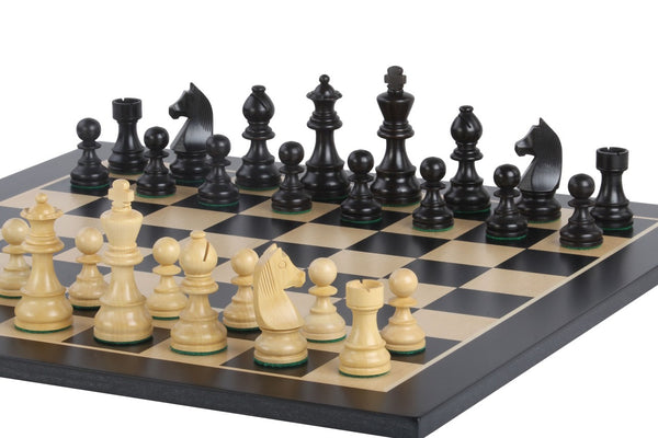 Timeless Ebonised Chess Set