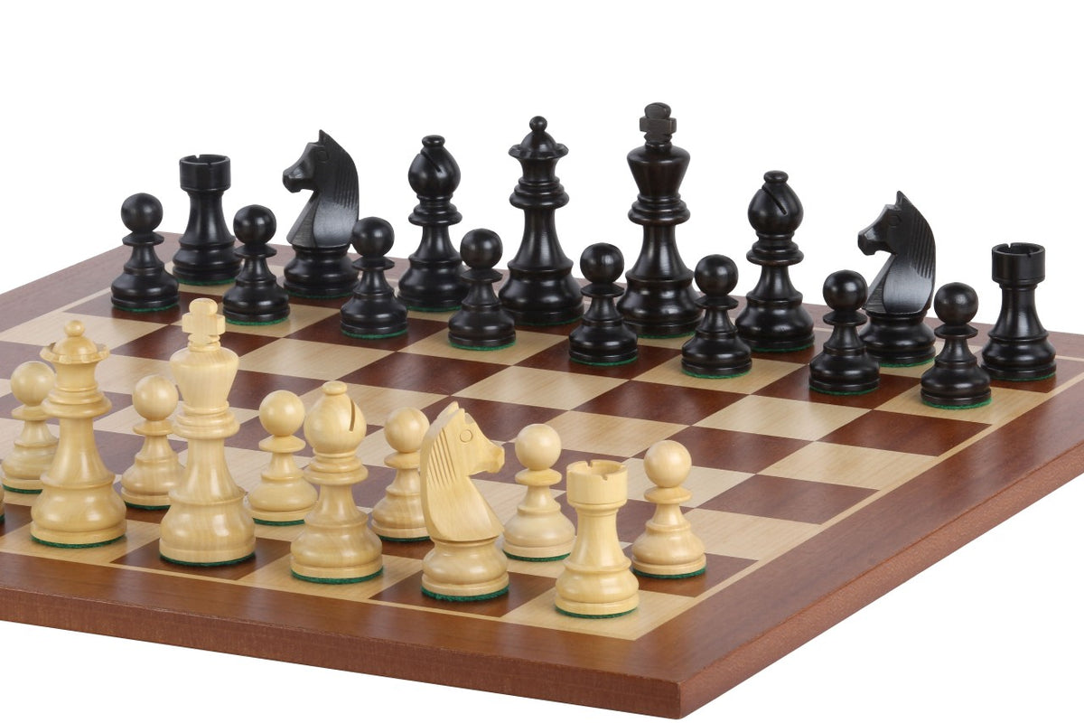 Timeless Mahogany Chess Set