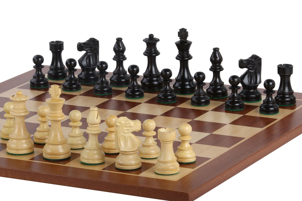 French Staunton Mahogany Set