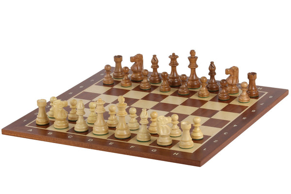 French Staunton Mahogany Set