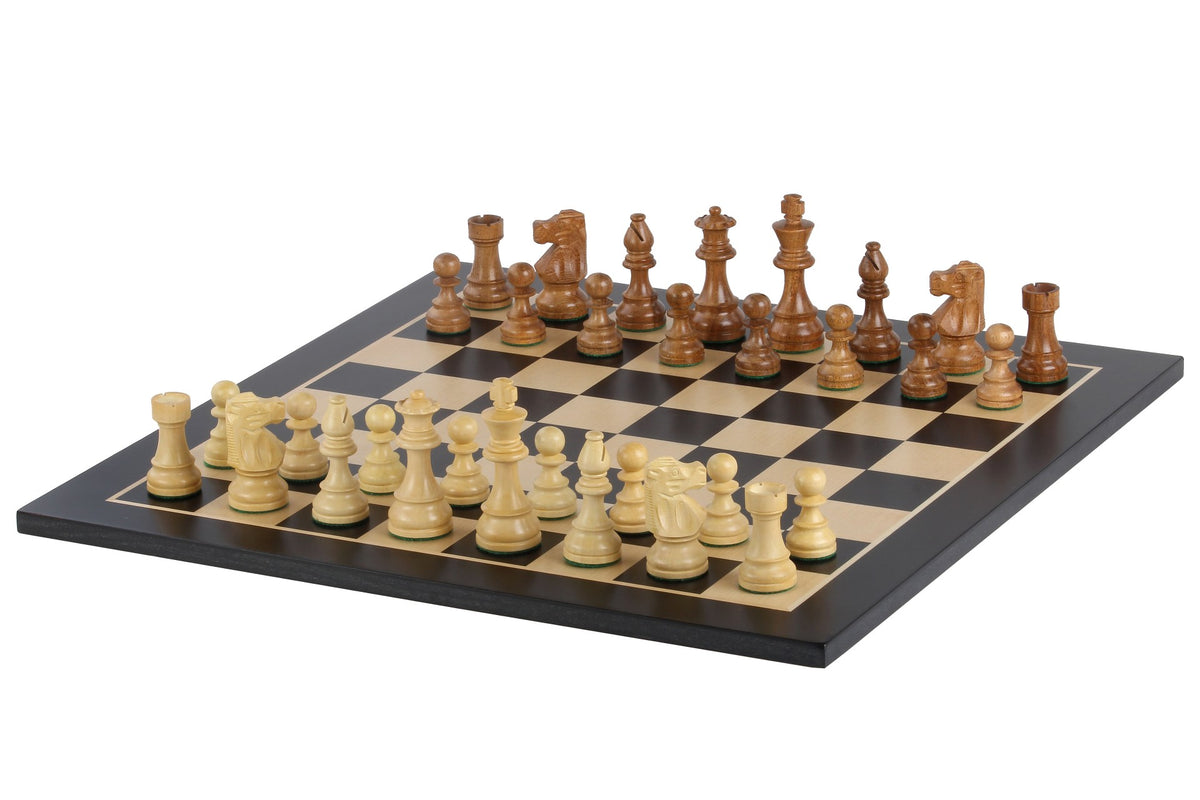 French Staunton Ebonised Set