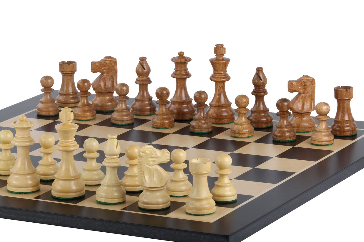 French Staunton Ebonised Set