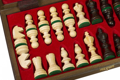 Wooden Chess Case with Insert